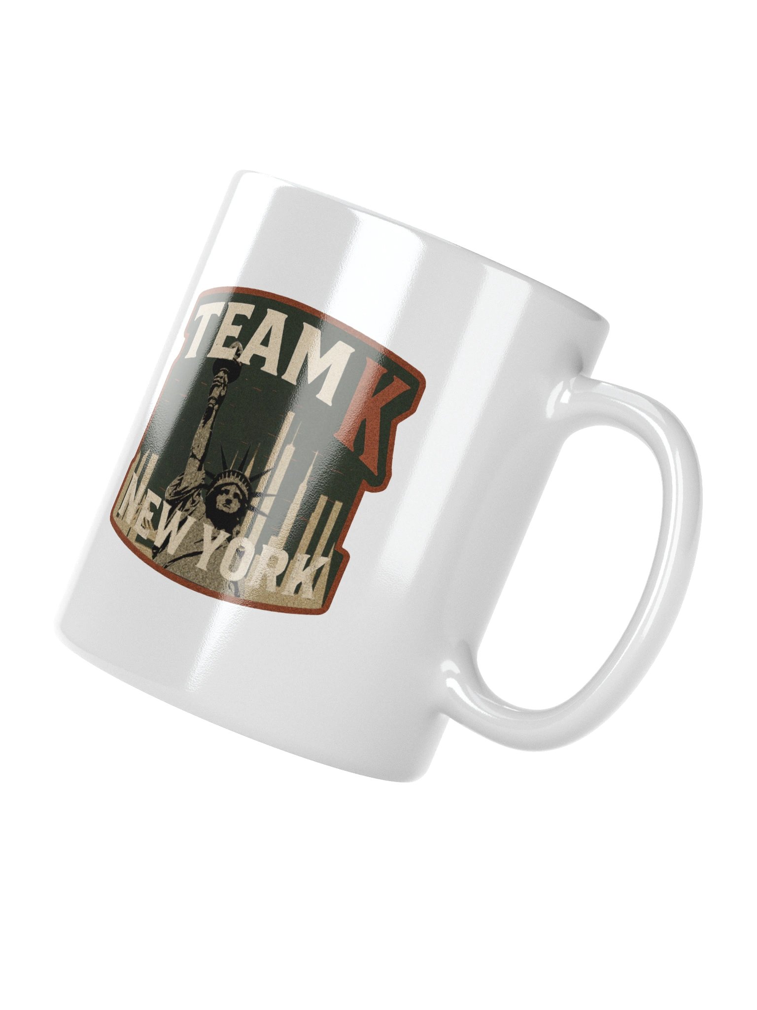 Team K New York White Mug product image (4)