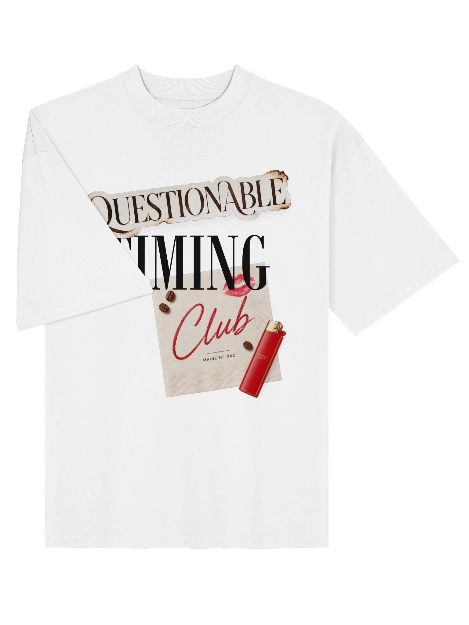 QTC Mainline 002 — Less Distresso Tee product image (3)