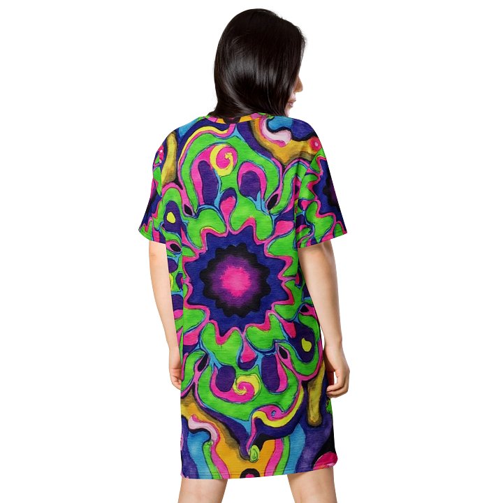 Barry Grady Psychedelic All-Over Dress product image (2)