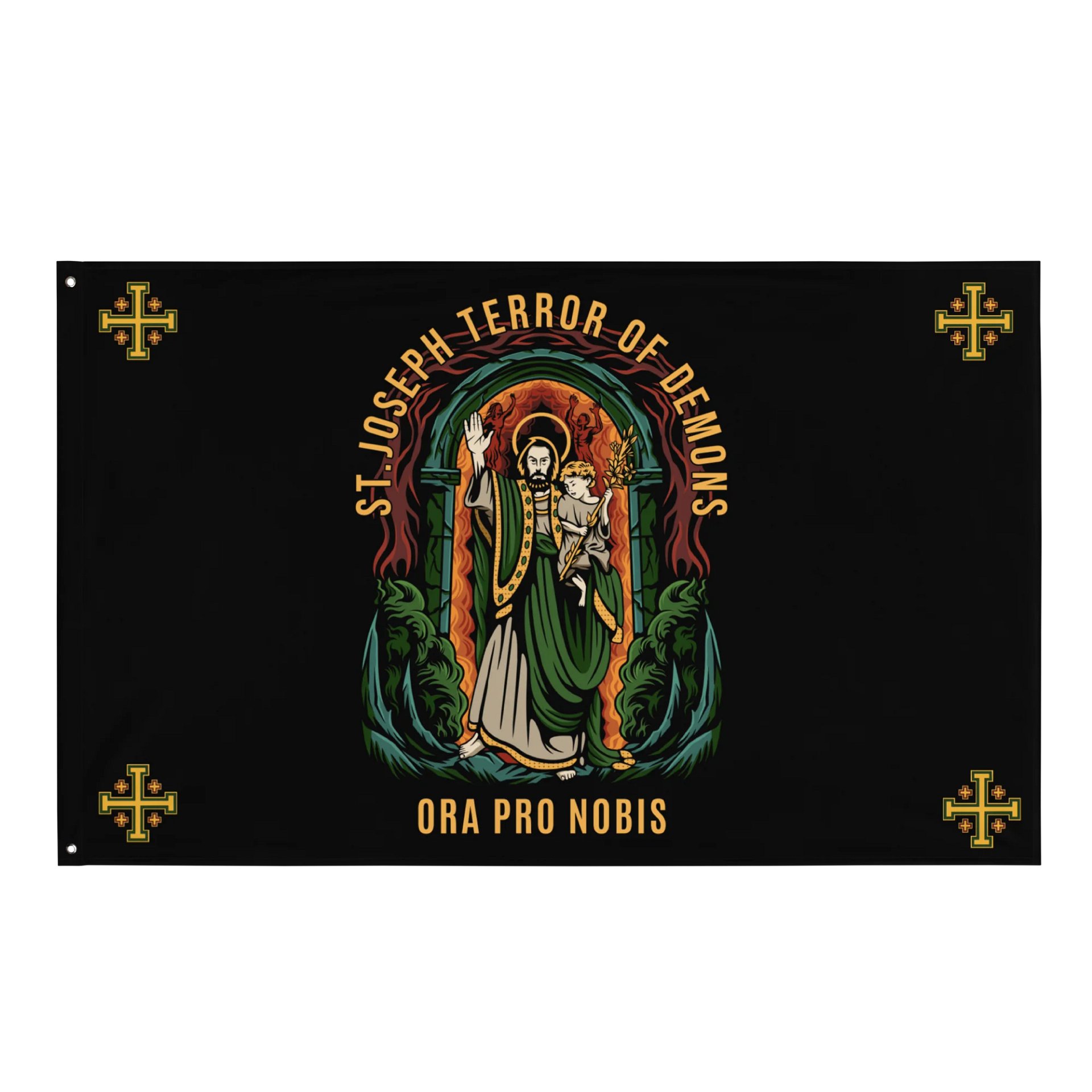 St.Joseph Terror of Demons - Flag product image (1)