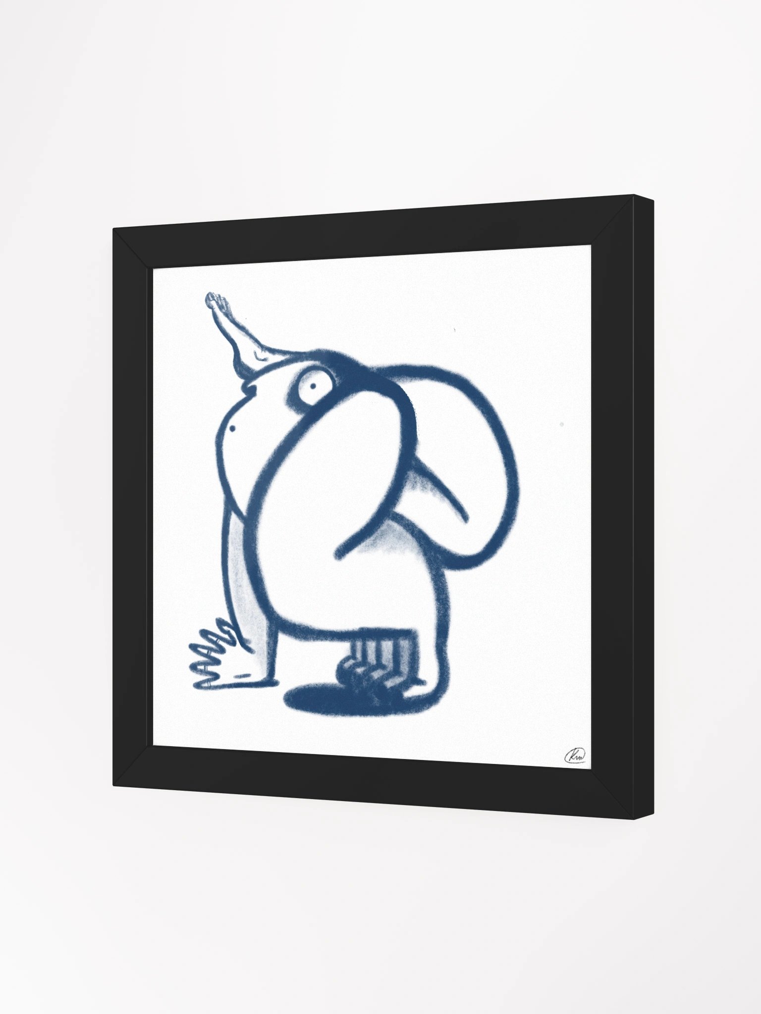 Yoga class (Framed Print) product image (3)