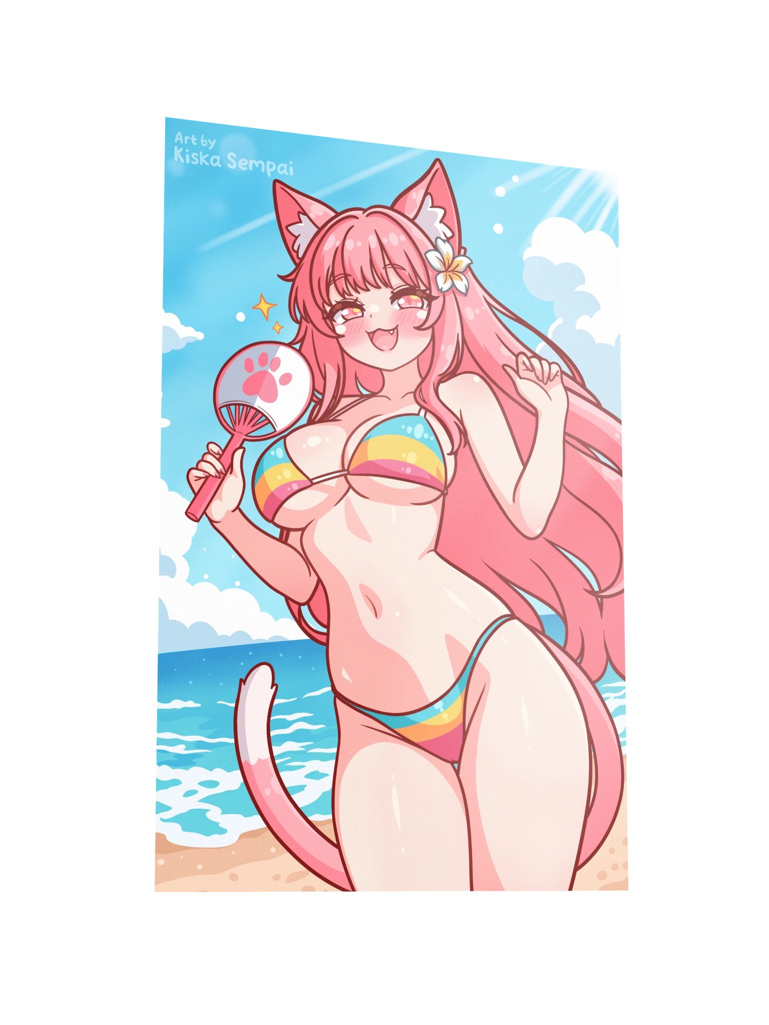 Kiska on the beach ☆ Wall Art product image (3)
