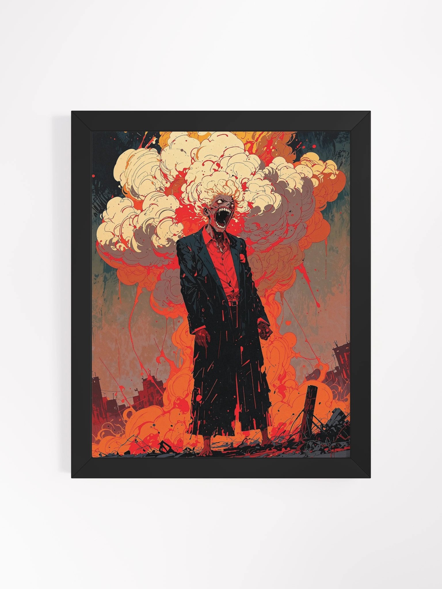 The Detonator's Laugh Framed Print product image (4)