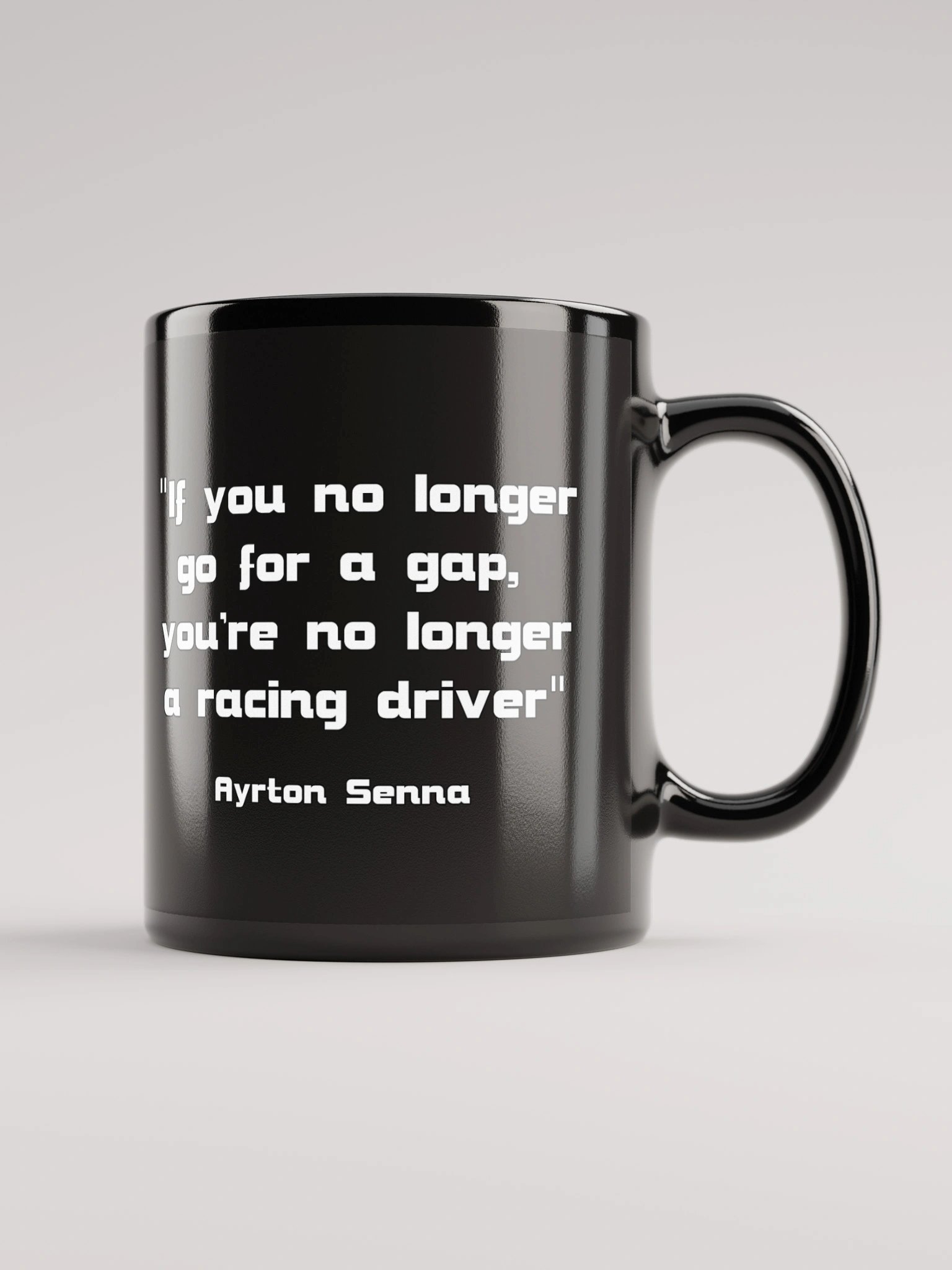 Cool Sheep Black Mug "If you no longer..." product image (1)