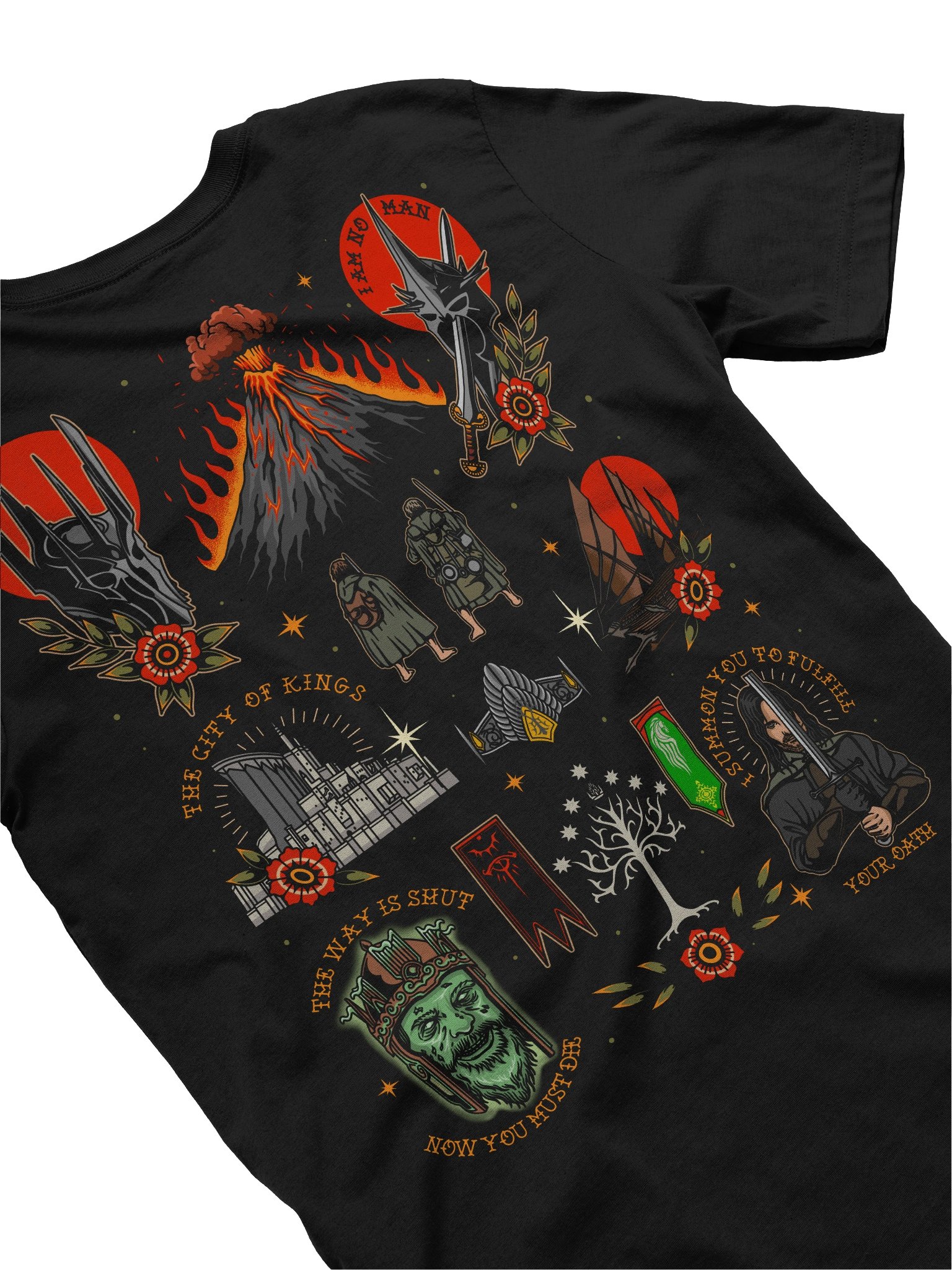 Return of the King Flash - Tee(Front & Back) product image (1)