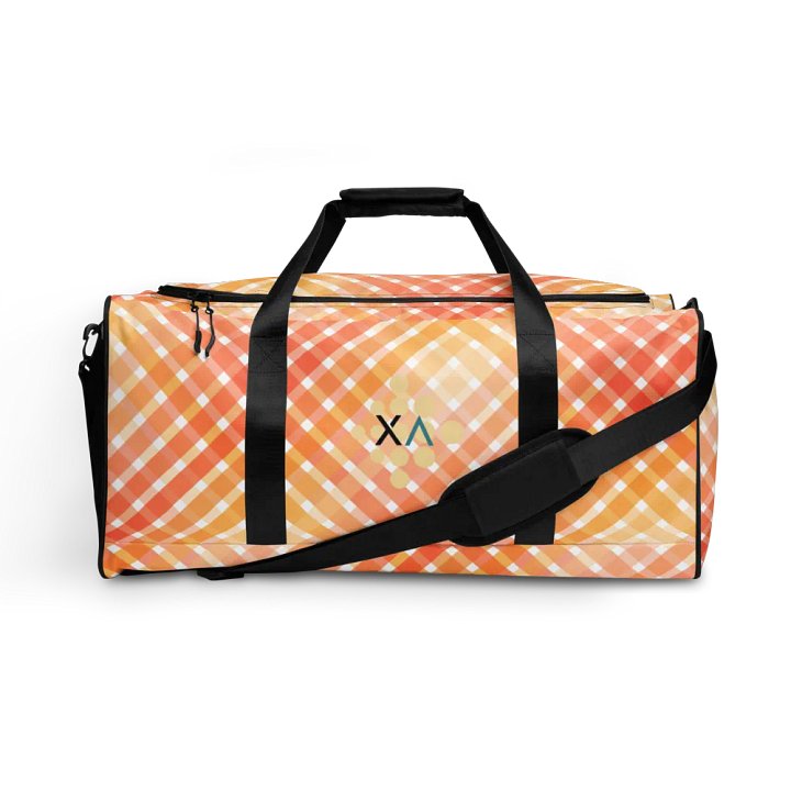 Tartan Sunset All-Over Duffle Bag product image (2)