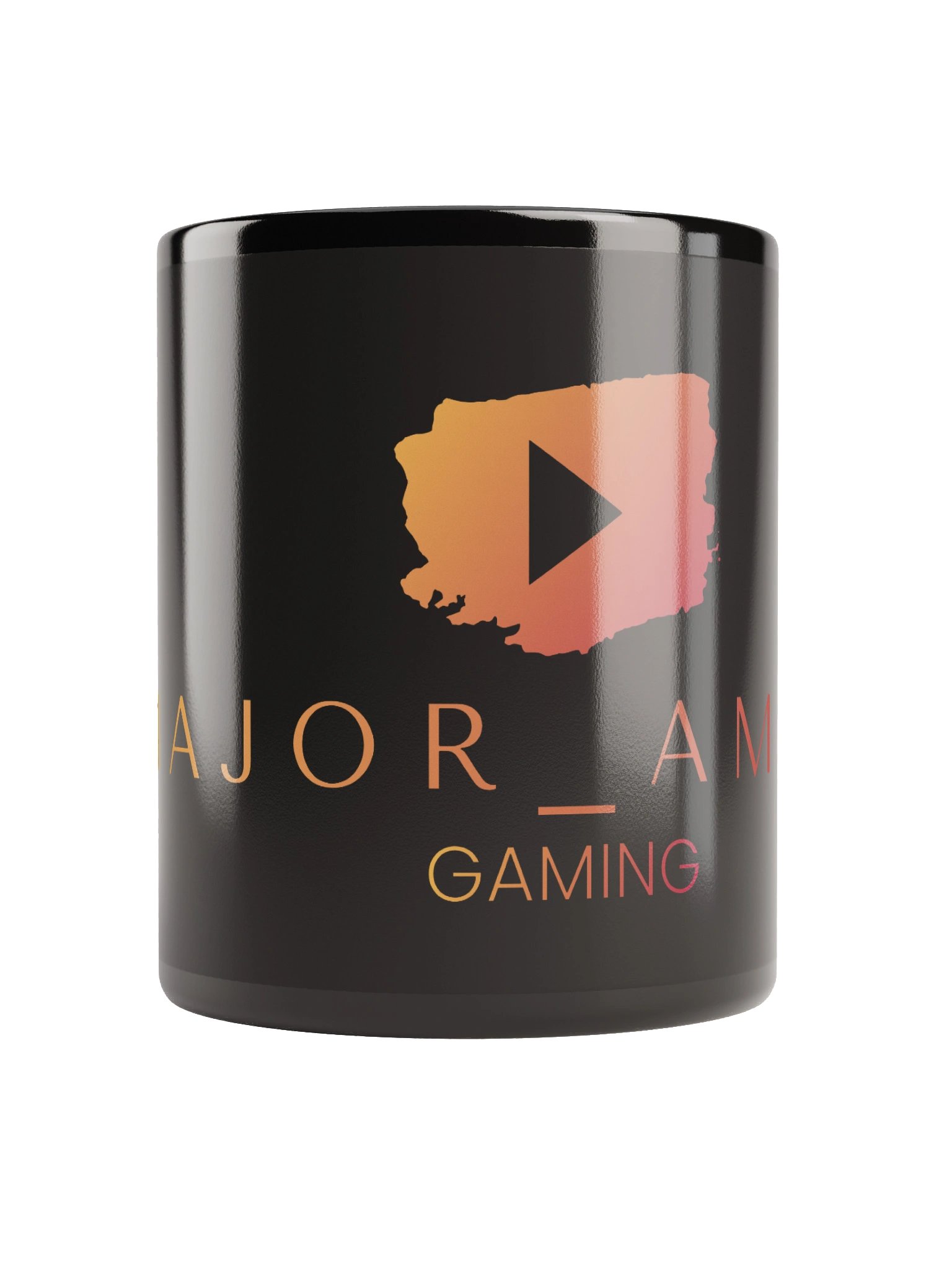 MajorAmigoGaming Logo – Schwarze Premium Tasse product image (5)