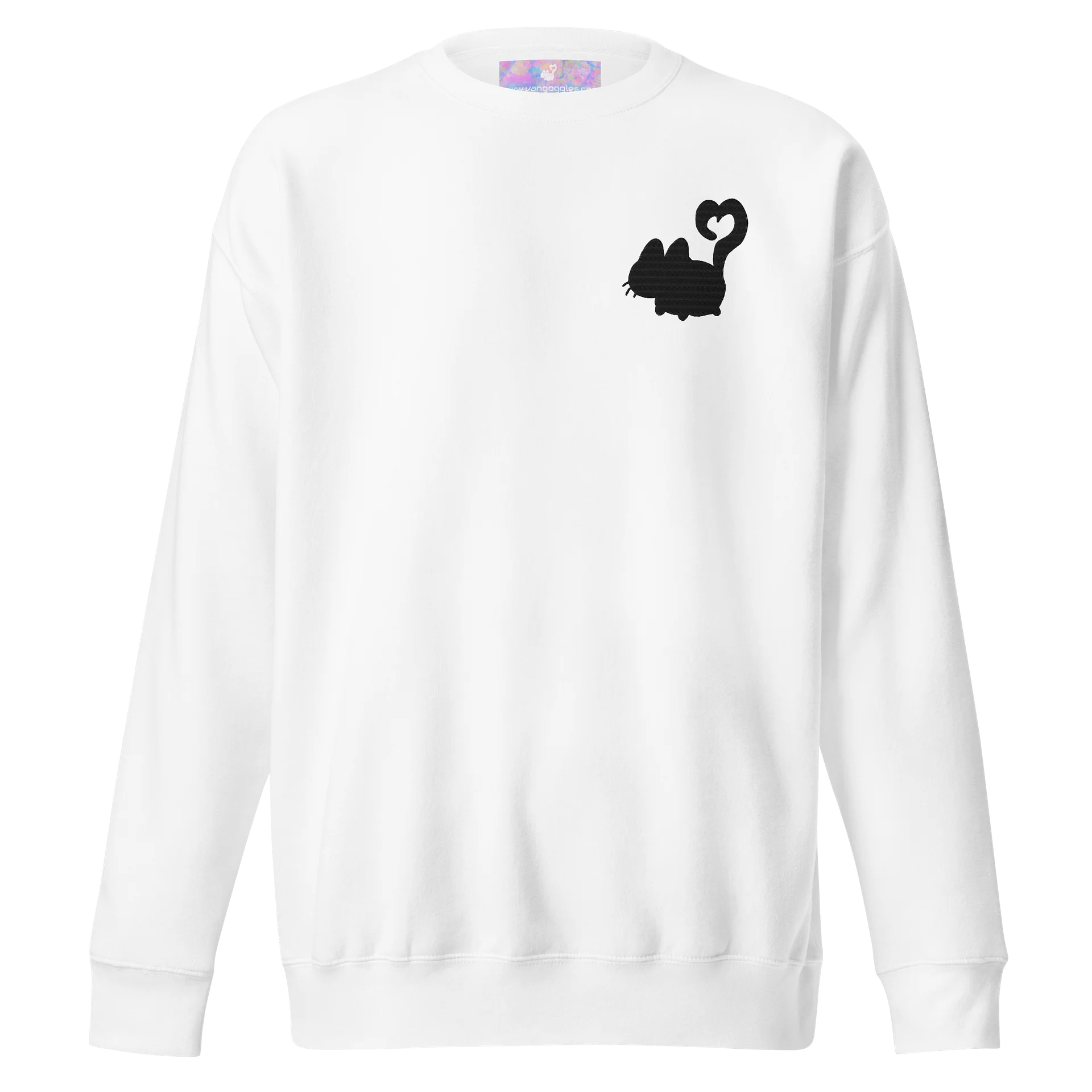 “who’s that vanny” silhouette logo sweatshirt product image (1)