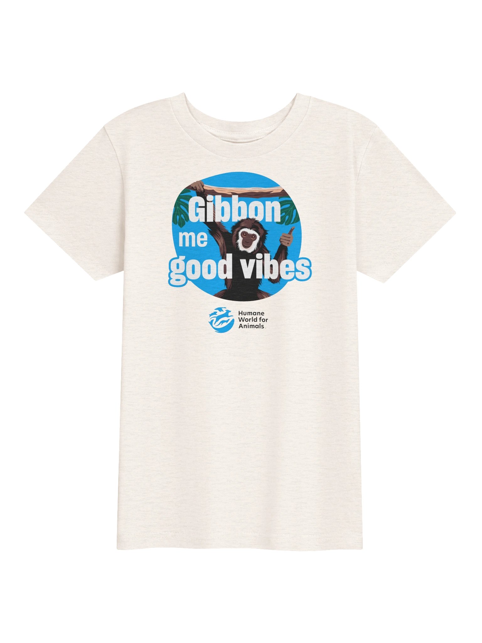 Gibbon me good vibes - Kids shirt product image (1)