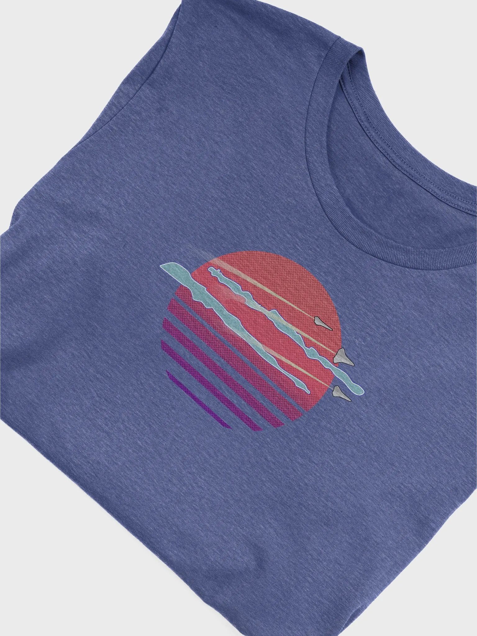 Retro 80s T-Shirt - Synthwave Sunset Space Fighter Sci-Fi Neon Graphic Tee product image (5)