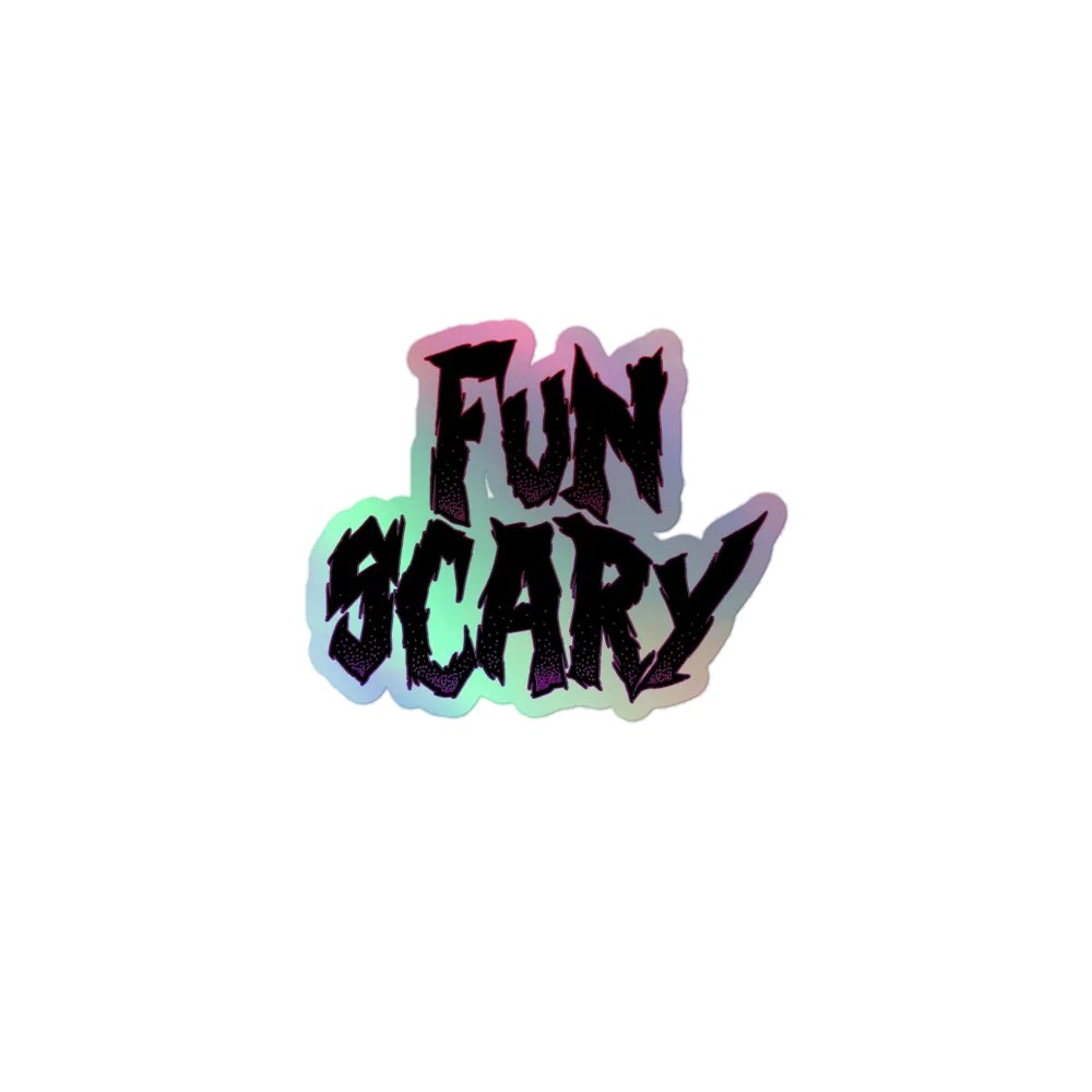 Fun Scary - Holo Sticker product image (1)