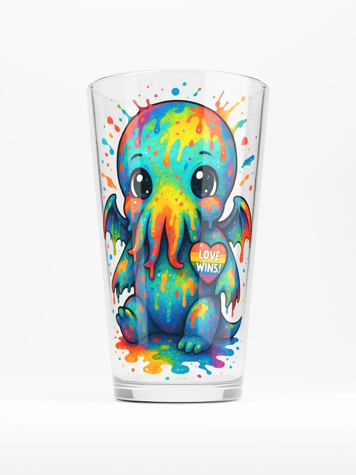 Love Wins Pint Glass product image (1)