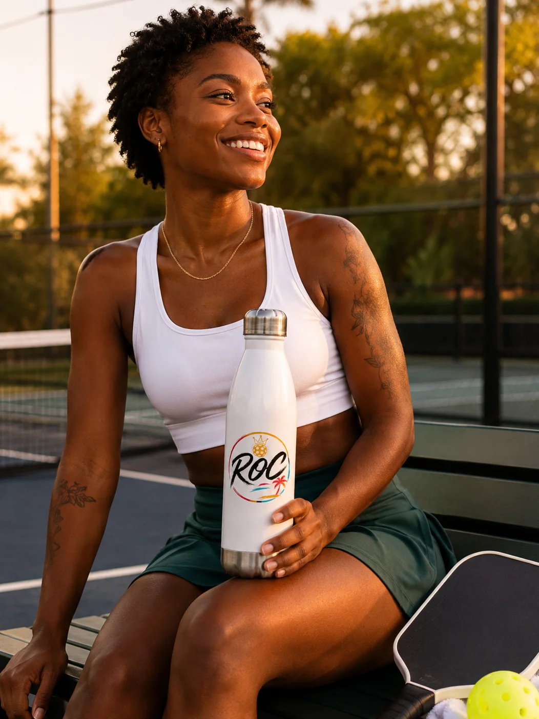 The ROC On Record Bottle - White product image (6)