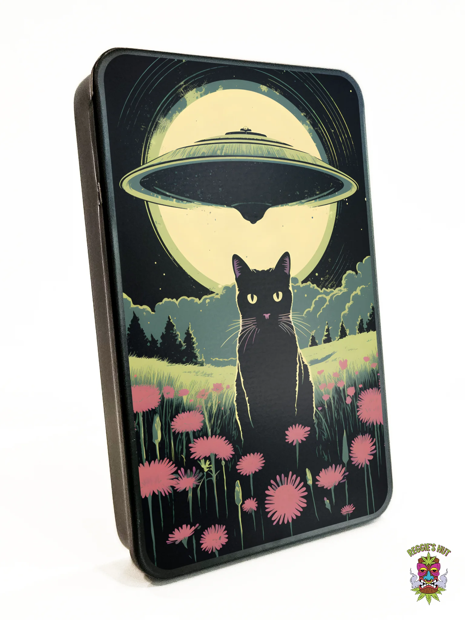 Case - Retro UFO Cat product image (1)