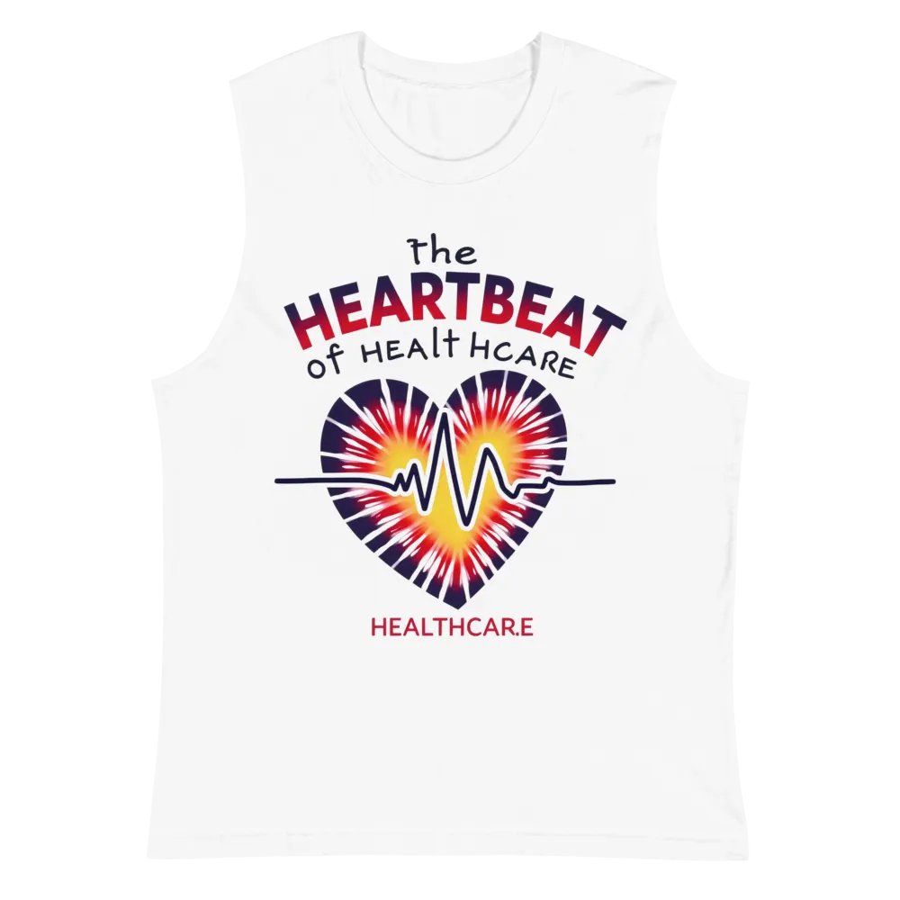 Vibrant Healthcare Heartbeat Muscle Tank product image (2)
