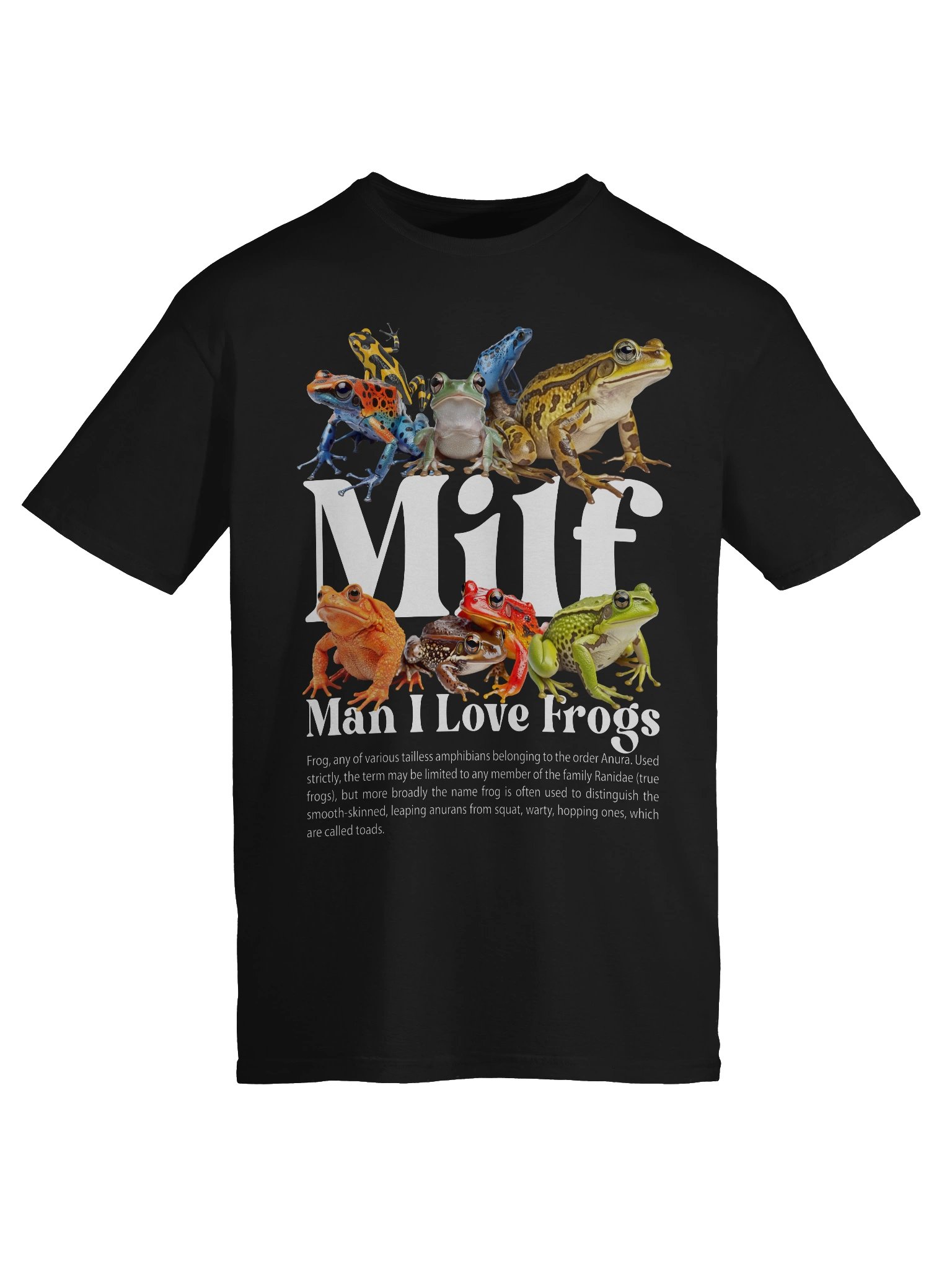 MILF Man I Love Frogs Funny Frog Meme T-Shirt product image (4)