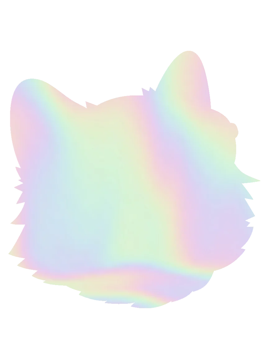 Holographic Tuna Front/Rear Windshield Decal product image (1)