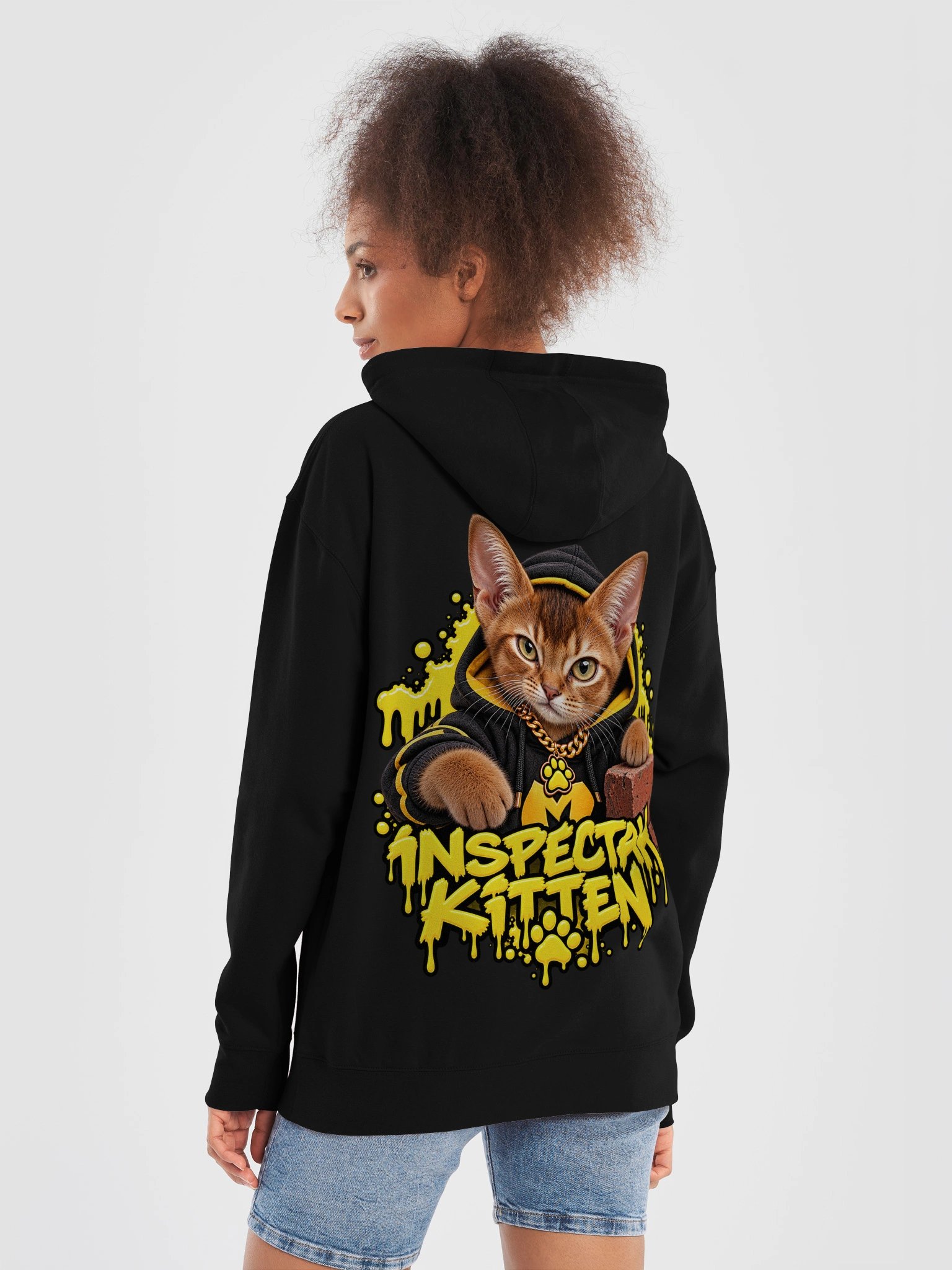 Mew Tan Clan™ – Inspectah Kitten Hoodie product image (84)