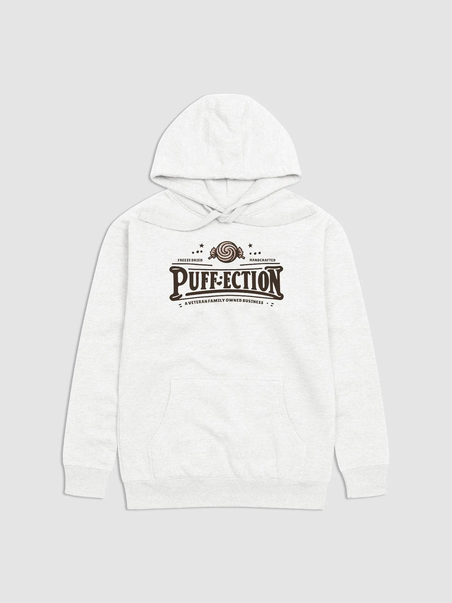 Puffection White Hoodie product image (1)
