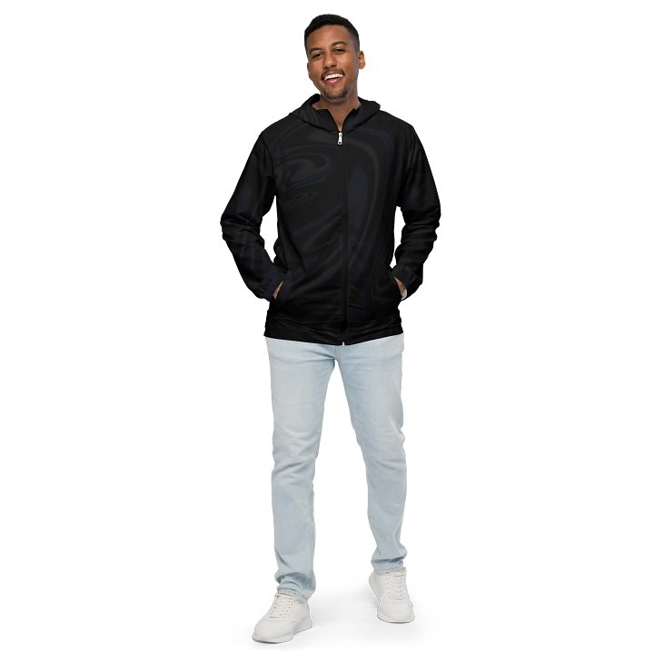 Dark Swirls All-Over Windbreaker product image (1)