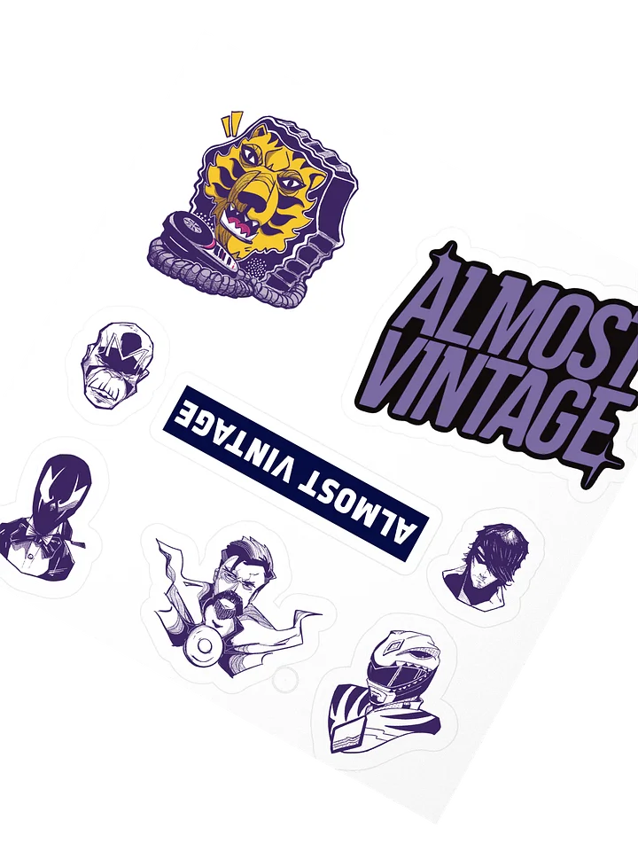 Almost Vintage Sticker Sheet product image (2)