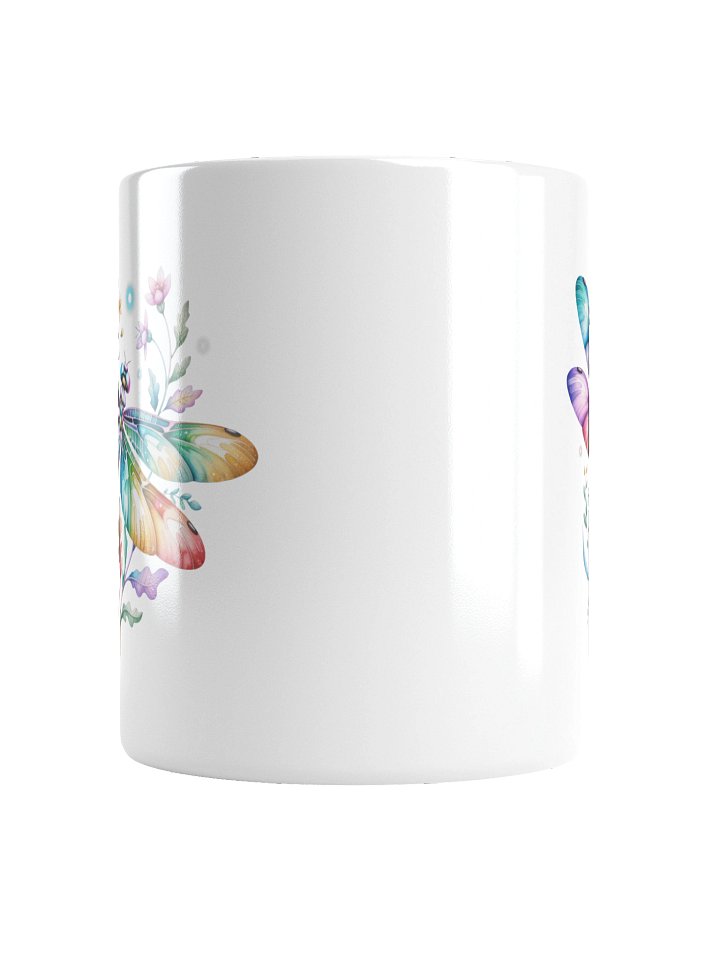 Rainbow Dragonfly Glow Coffee Mug product image (6)