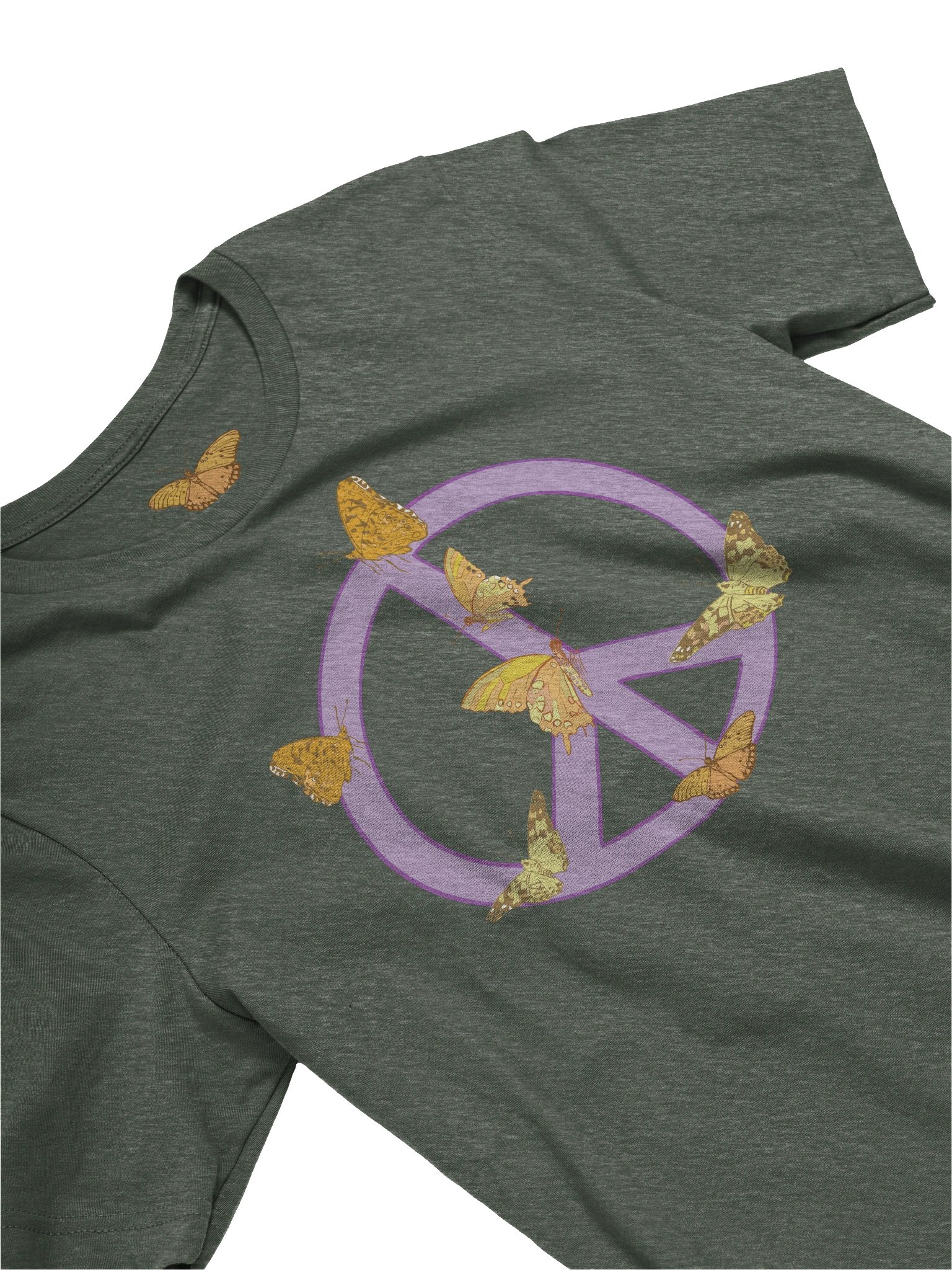 Butterflies and Peace Unisex T-shirt product image (3)