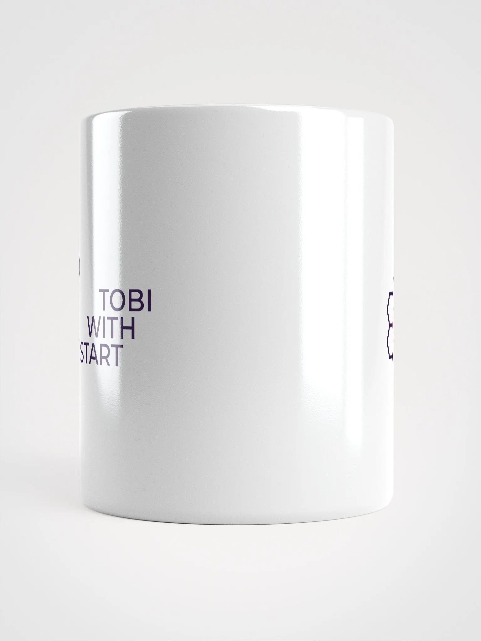 White Glossy Mug product image (5)