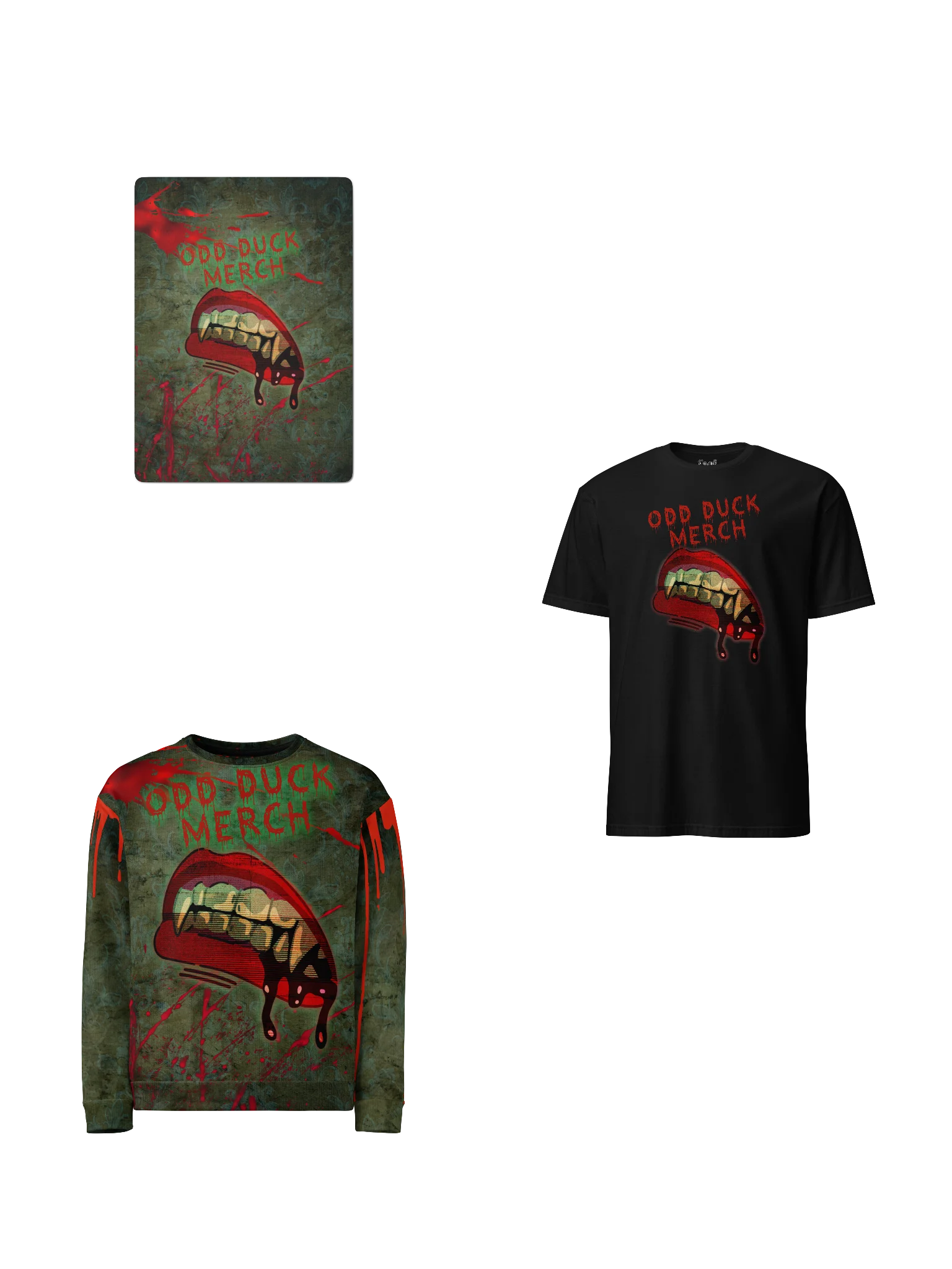 Odd Duck Merch Fangs Bundle product image (1)