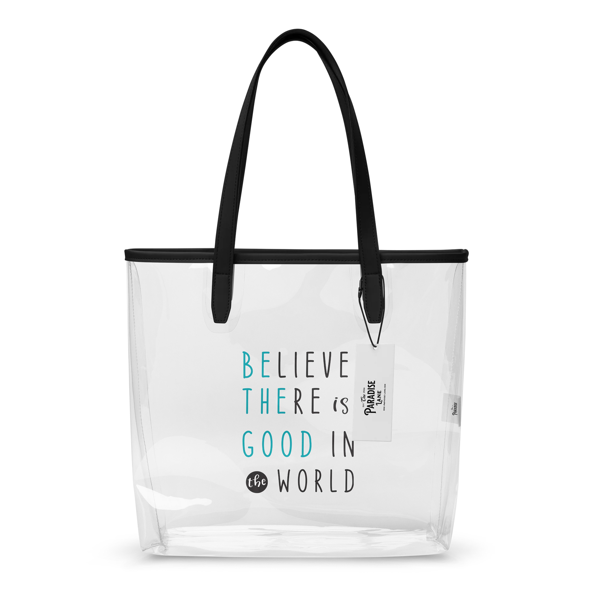 Believe There Is Good in the World Clear Tote Bag product image (1)