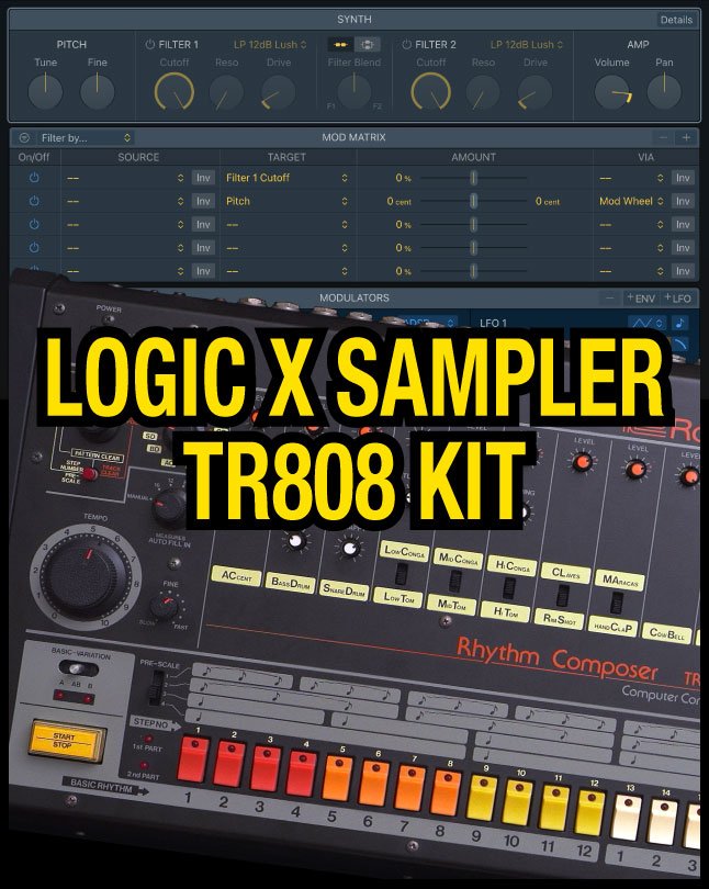 Logic X Sampler: TR808 Kit product image (1)