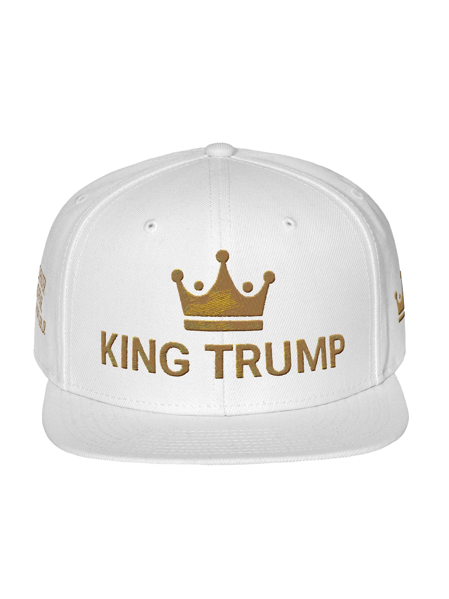KING TRUMP SNAPBACK CAP (WHITE) product image (1)