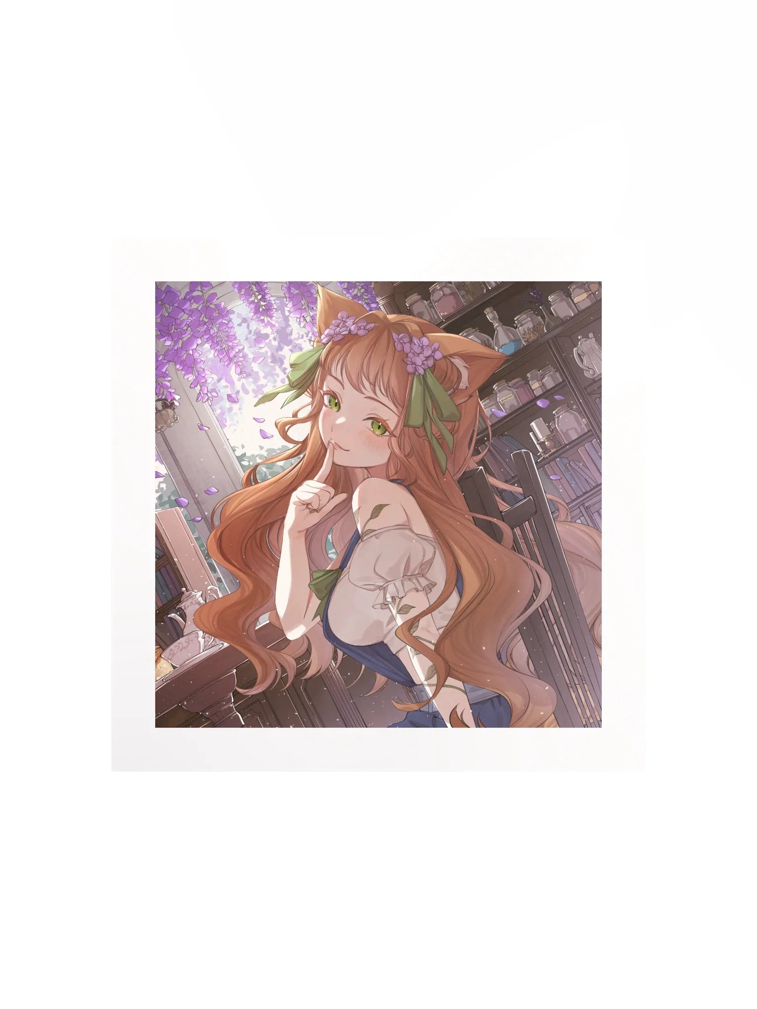 Pumpkin Petty Tea Party Print product image (1)
