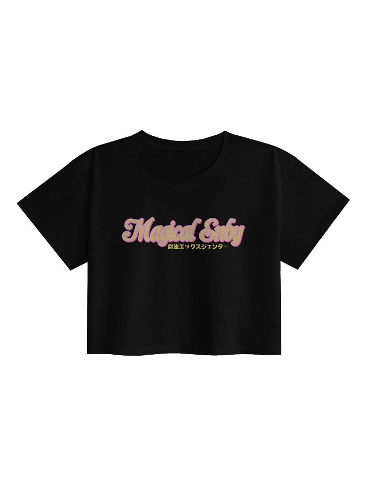 Magical Enby Sailor Senshi Crop Tee product image (13)