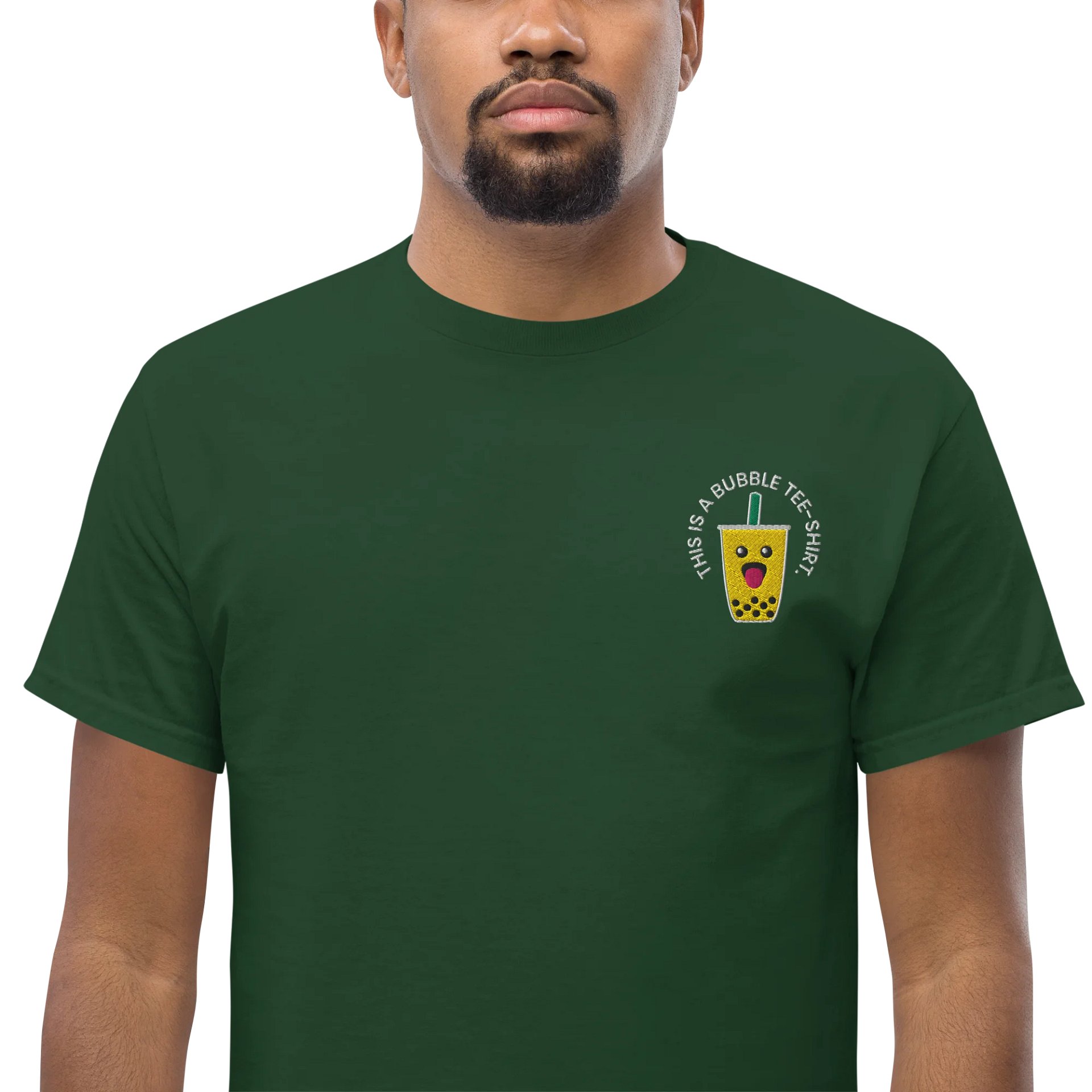 Embroidered Bubble Tea T-Shirt product image (2)