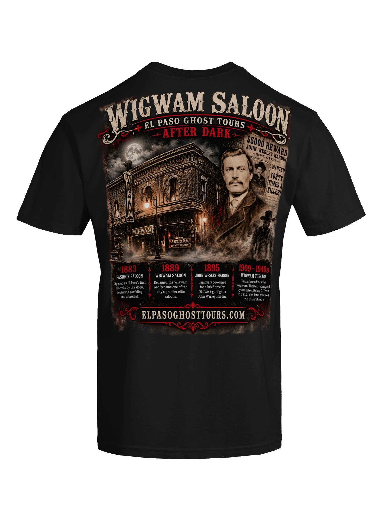 After Dark | WIGWAM SALOON | El Paso Ghost Tours product image (11)