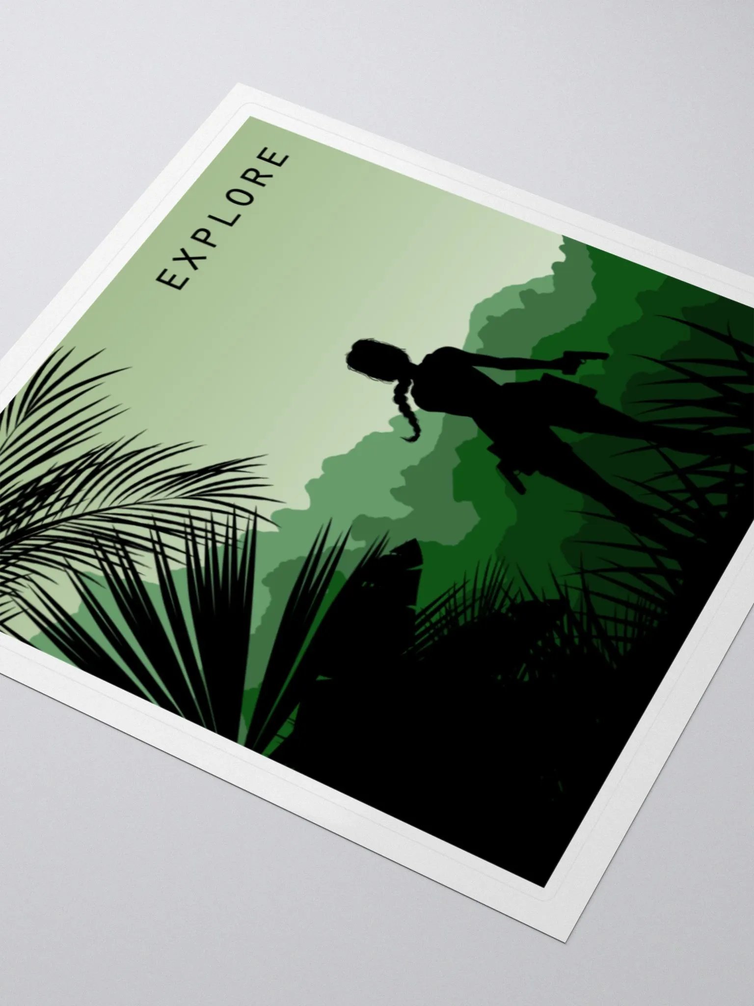 Explorer Jungle Sticker product image (3)