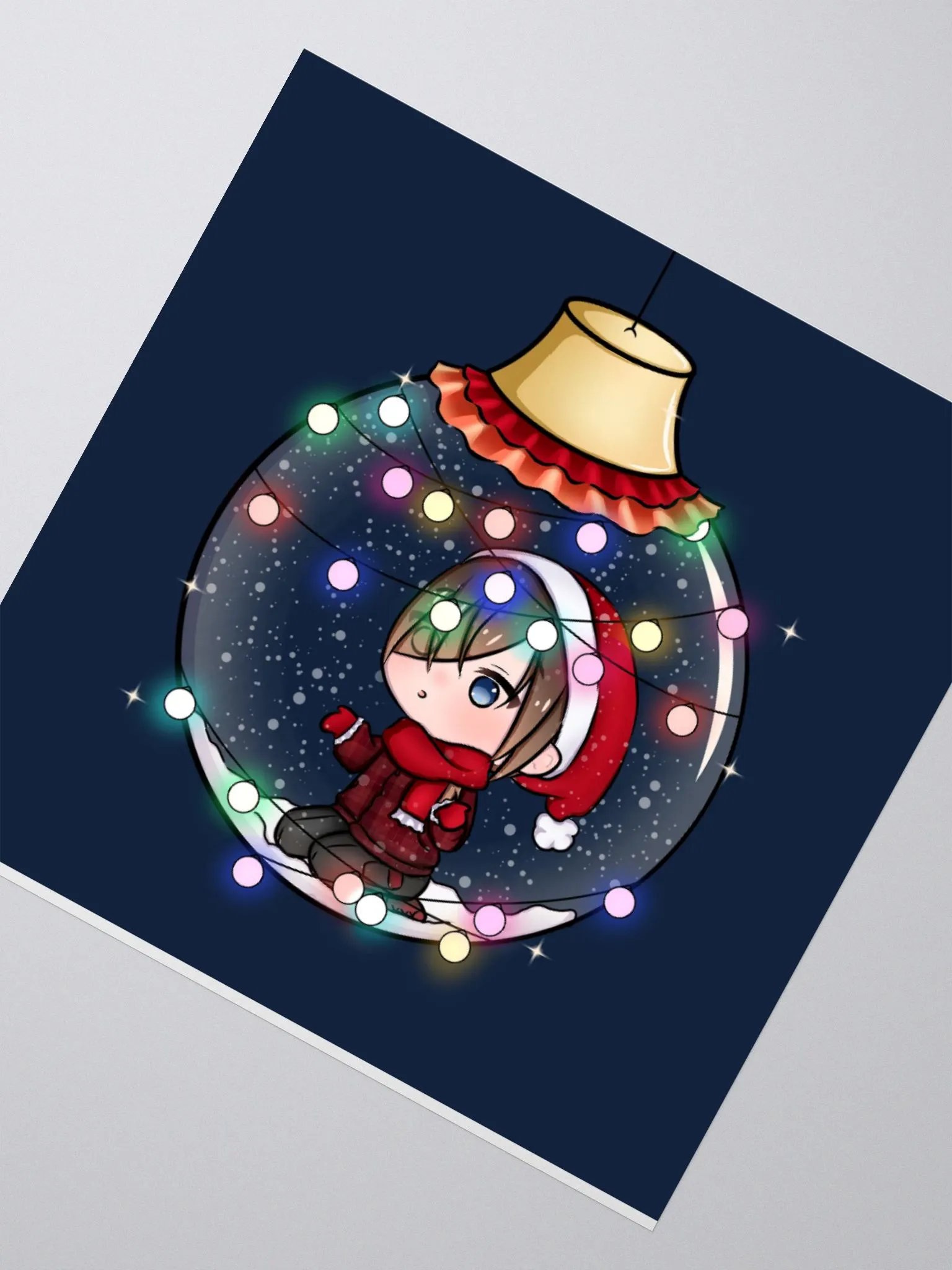 Chibi Naley Christmas Sticker Limited product image (1)