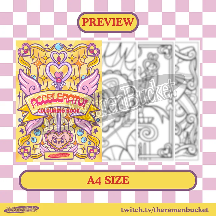 'ACCELERATO!' Colouring Book - A4 product image (2)
