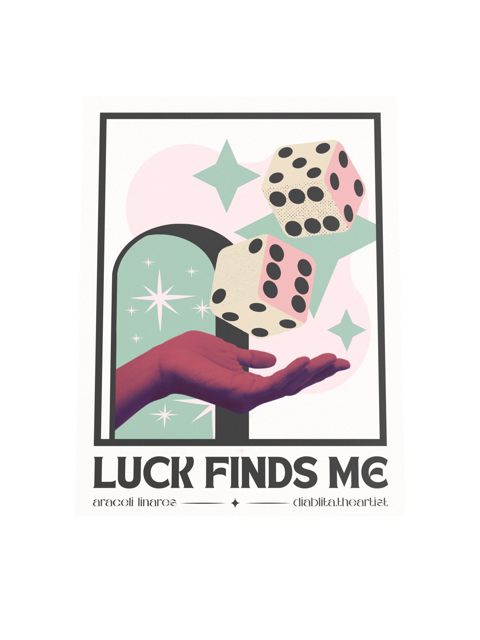 Luck Affirmation Print product image (5)