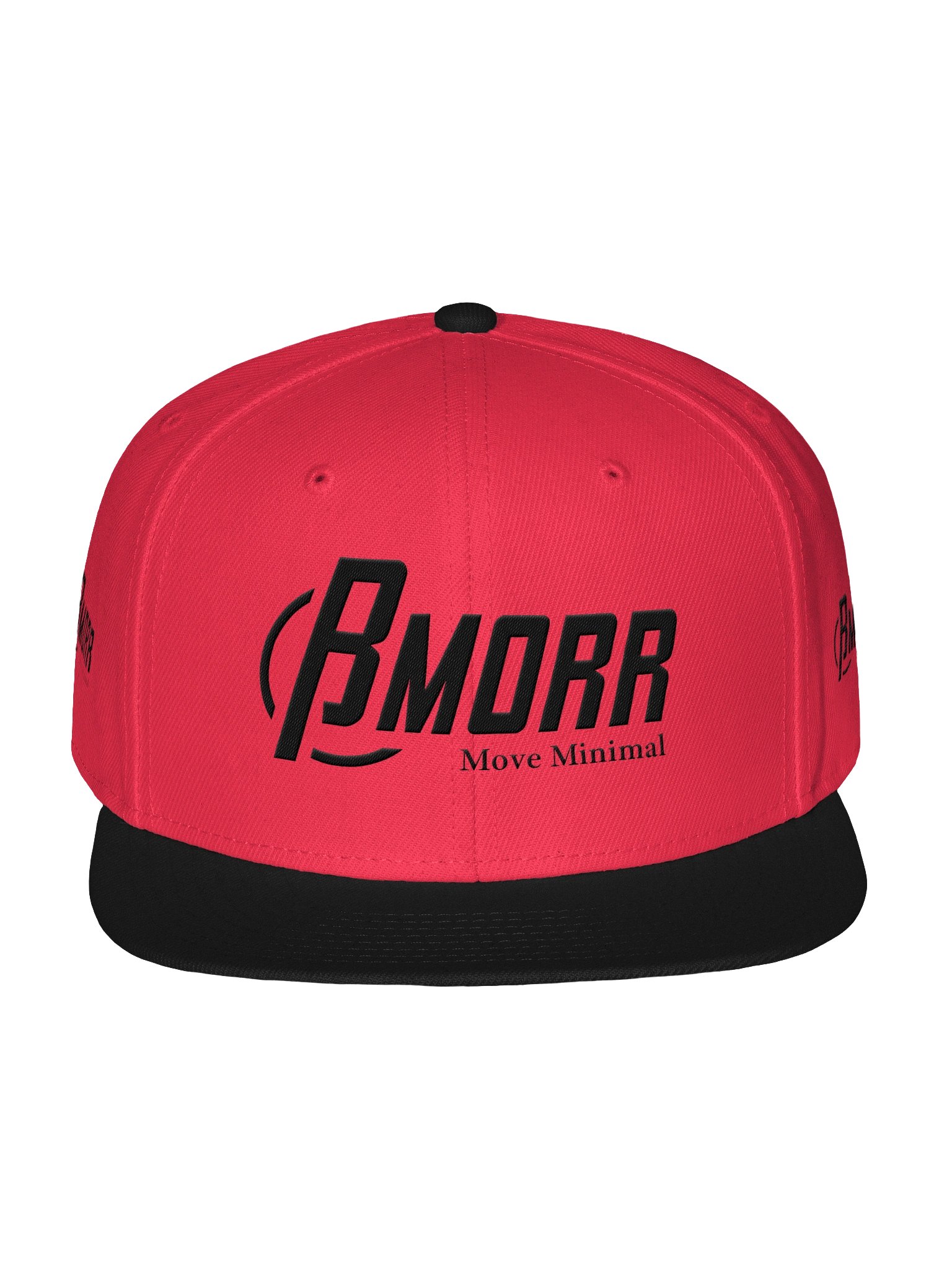 Otto Wool Blend Snapback Cap | Black Minimal Style product image (1)