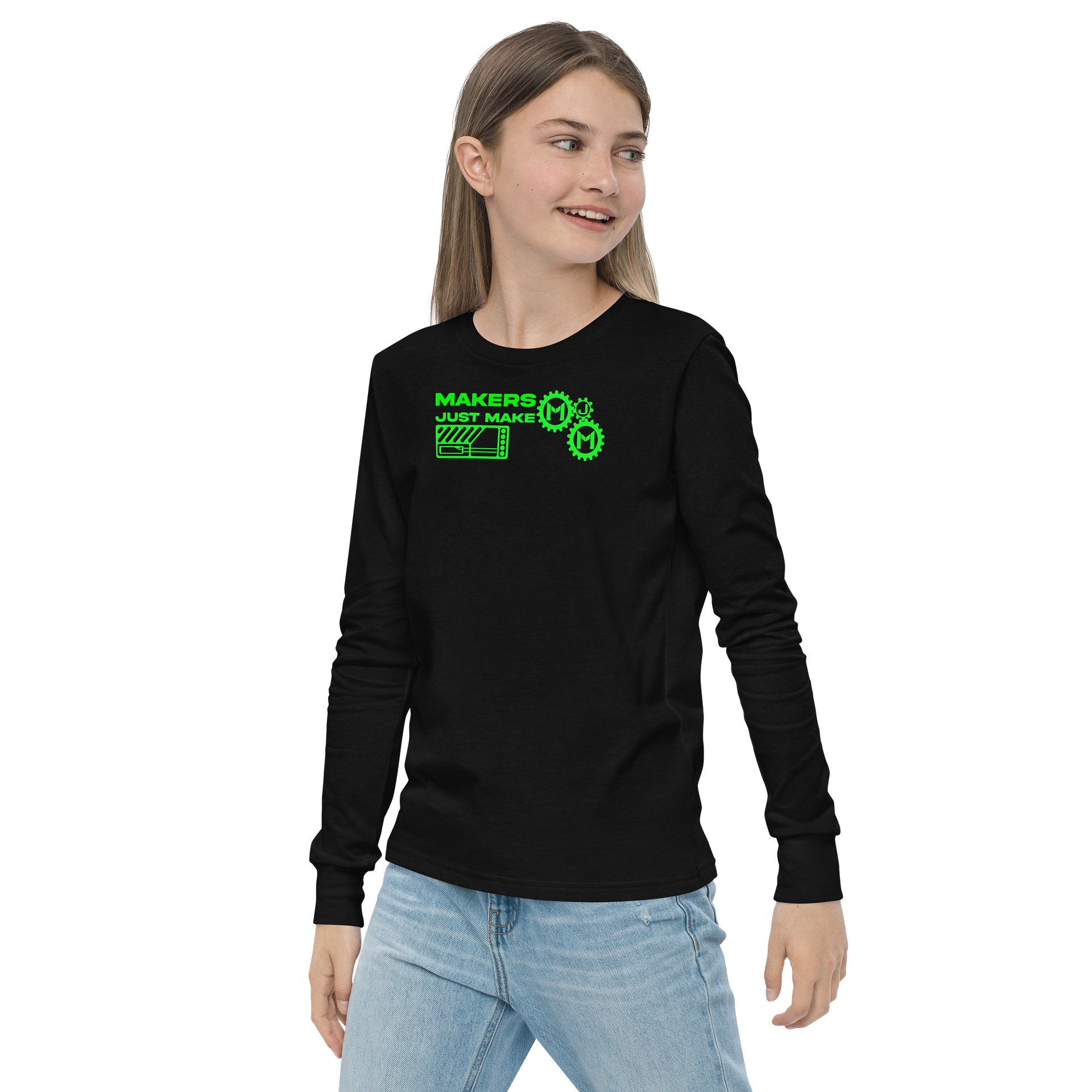 Youth Hacker Long Sleeve product image (3)