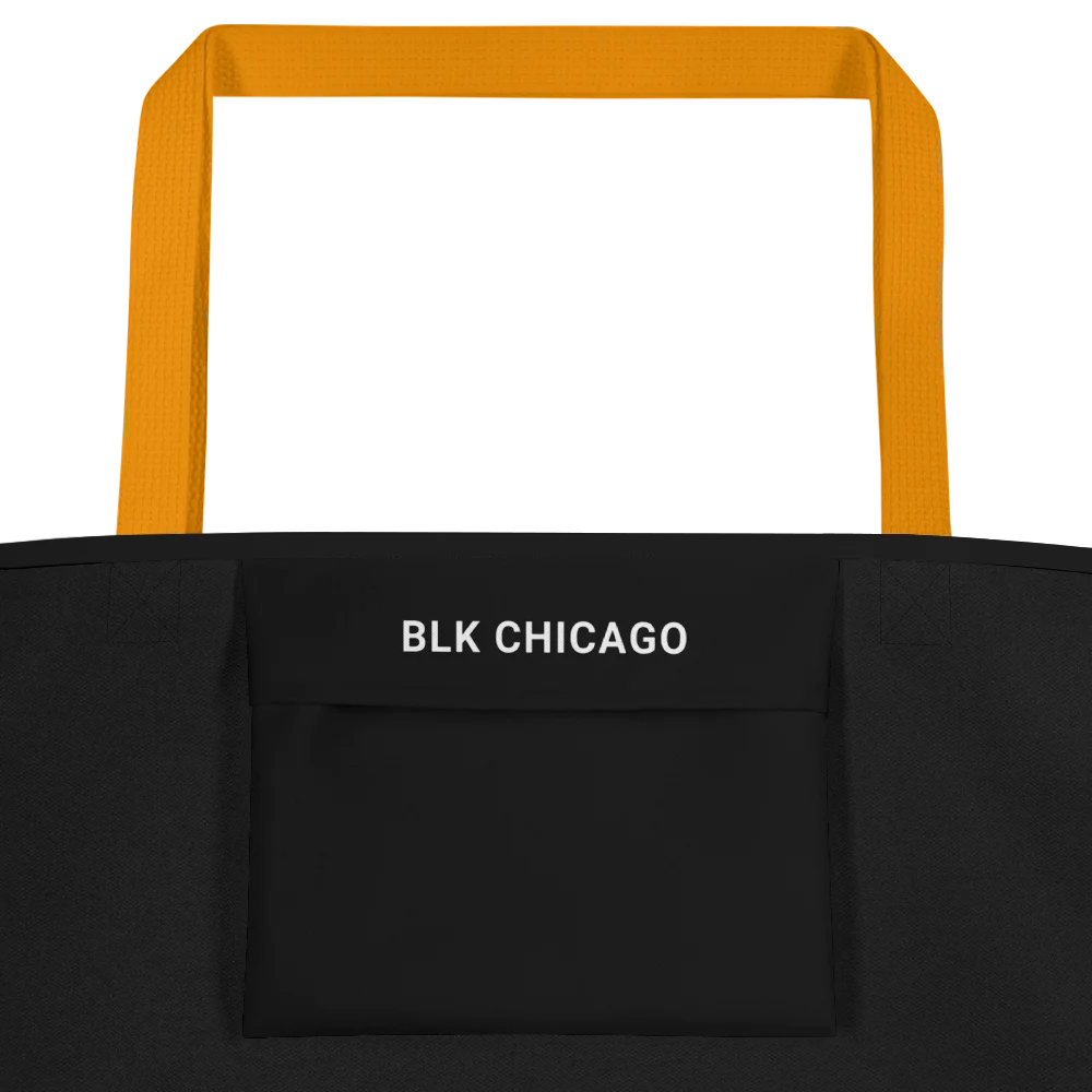 Large Blockline Tote - Yellow product image (2)