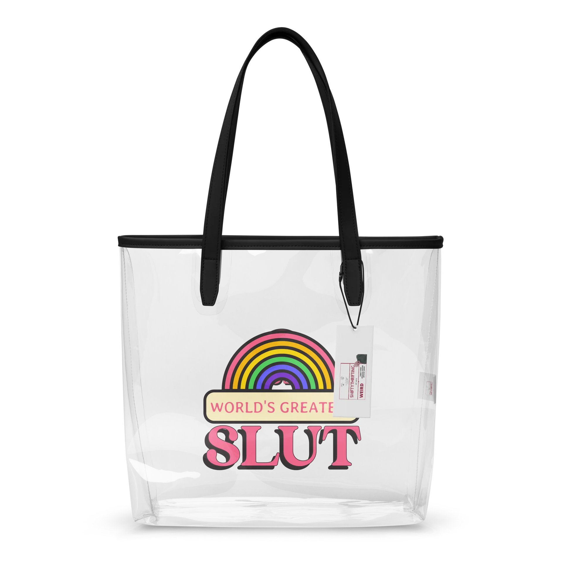 World's Greatest Slut clear tote product image (1)