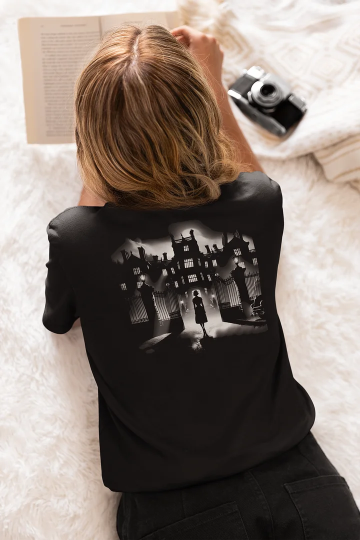 Mansion Mystery: A Noir Silhouette (Womens Tee) product image (2)