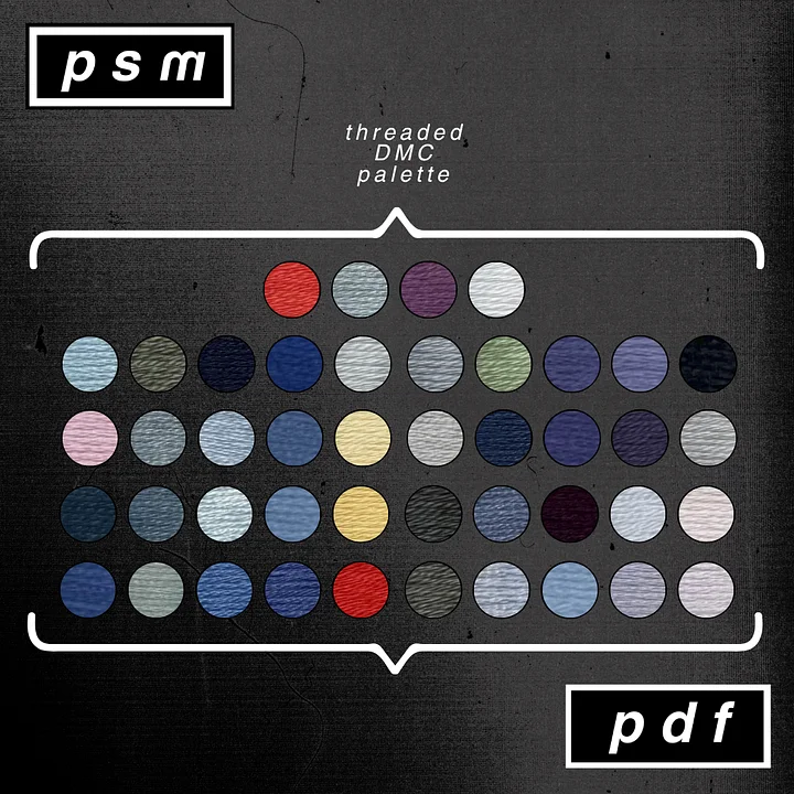The X-Files Opening Sequence Sampler Pattern product image (2)