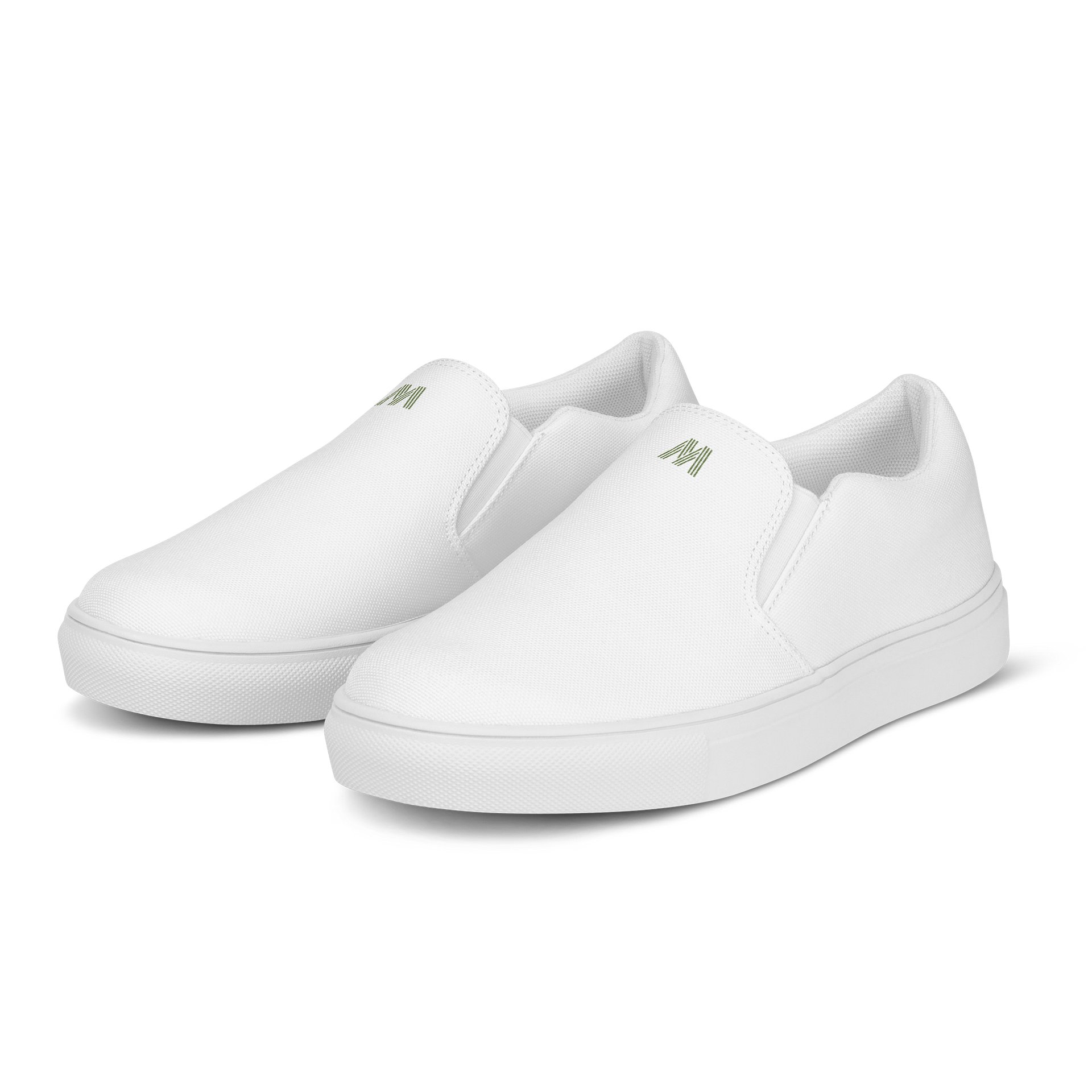 Olive "W" Men's Slip-On Shoes product image (3)