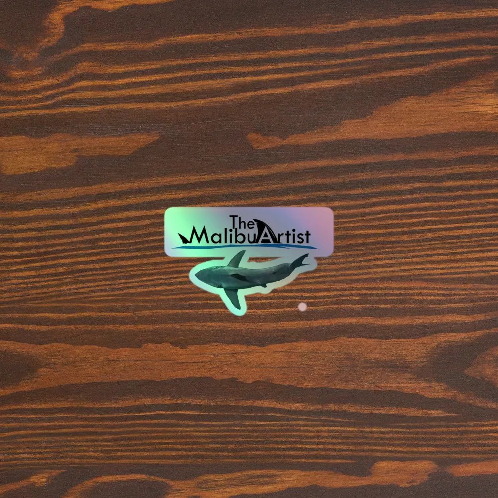 TheMalibuArtist sticker w/Shark product image (5)