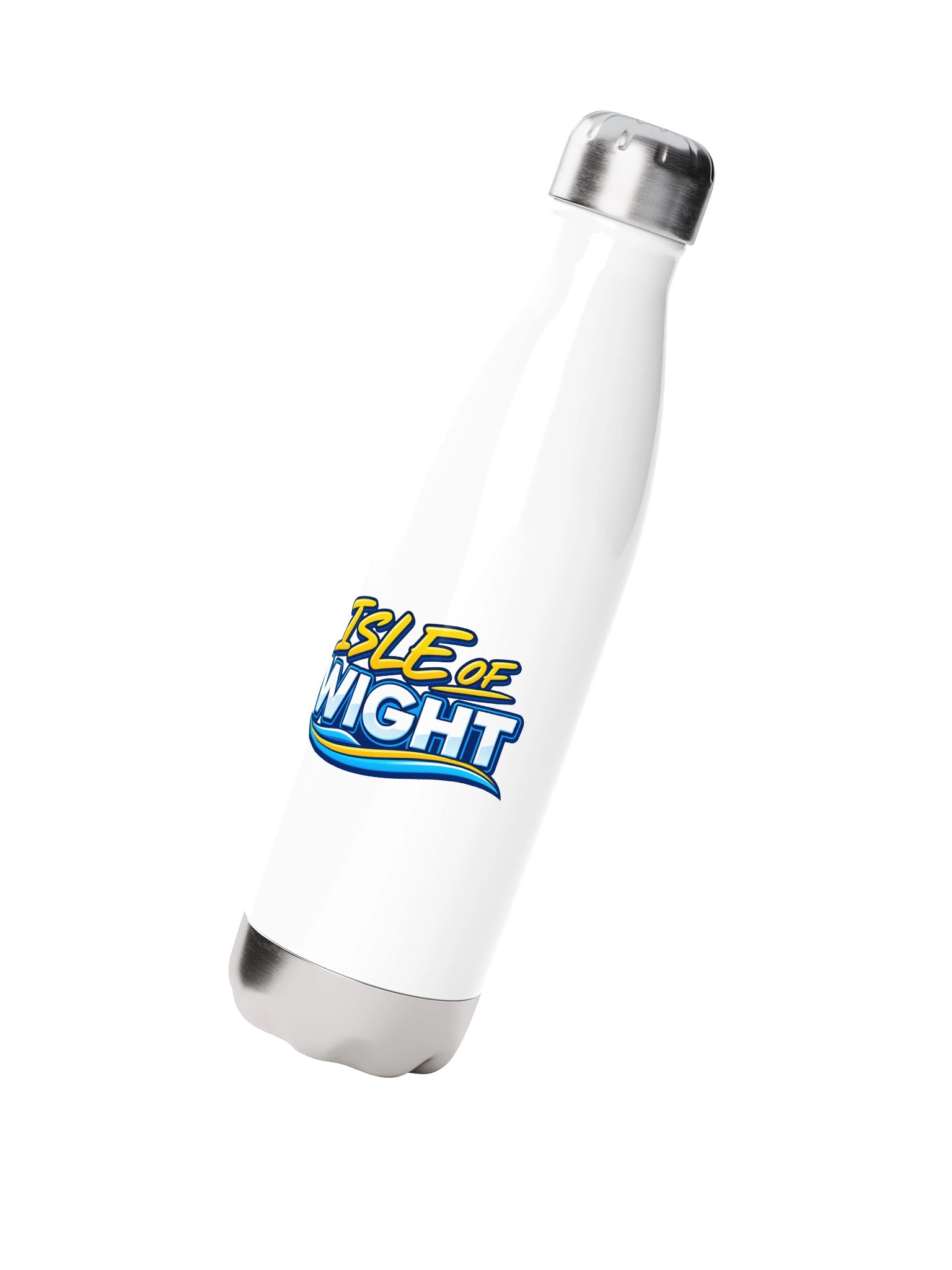 Isle of Wight Bright Logo Stainless Steel Water Bottle product image (2)