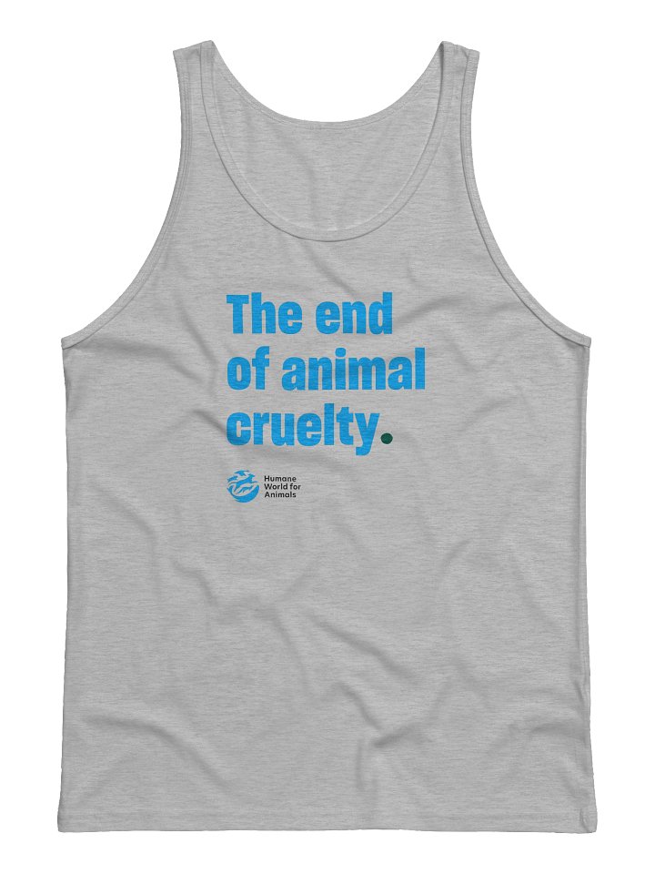 The end of animal cruelty - Tank top product image (1)